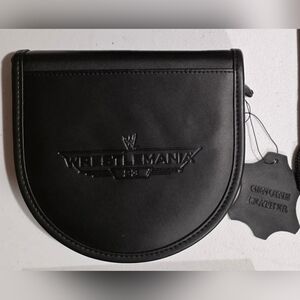 Black WrestleMania CD Case/Holder